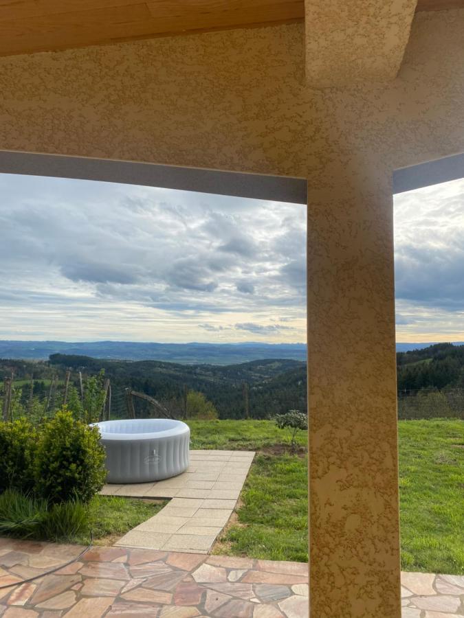 Vue Panoramique & Jacuzzi Prive Villa Saint-Hilaire  Kültér fotó